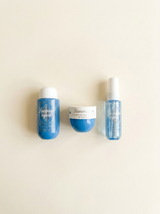 Travel Kit Diamond Aqua, set cadou corp – body mist 40 ml, gel de dus 90 ml, crema de corp 50 ml