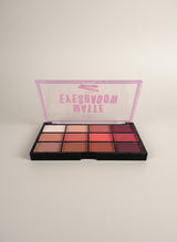Paleta Farduri USHAS Matte Eyeshadow 12 Culori - Nuante Nude si Pamantii