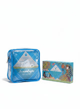 Travel Kit Diamond Aqua, set cadou corp – body mist 40 ml, gel de dus 90 ml, crema de corp 50 ml