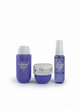 Travel Kit Ethereal Violet, set cadou corp – body mist 40 ml, gel de dus 90 ml, crema de corp 50 ml
