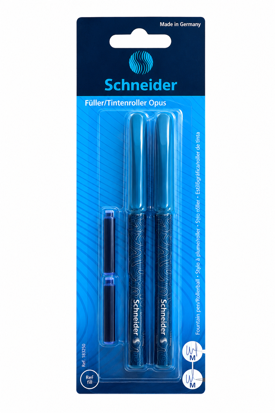 Set Schneider: 2 stilouri și 2 rezerve