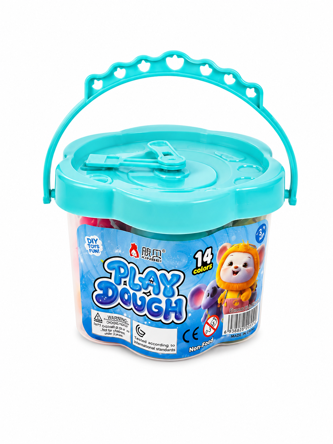 Set plastelina colorata Play Dough in galetusa – 14 culor