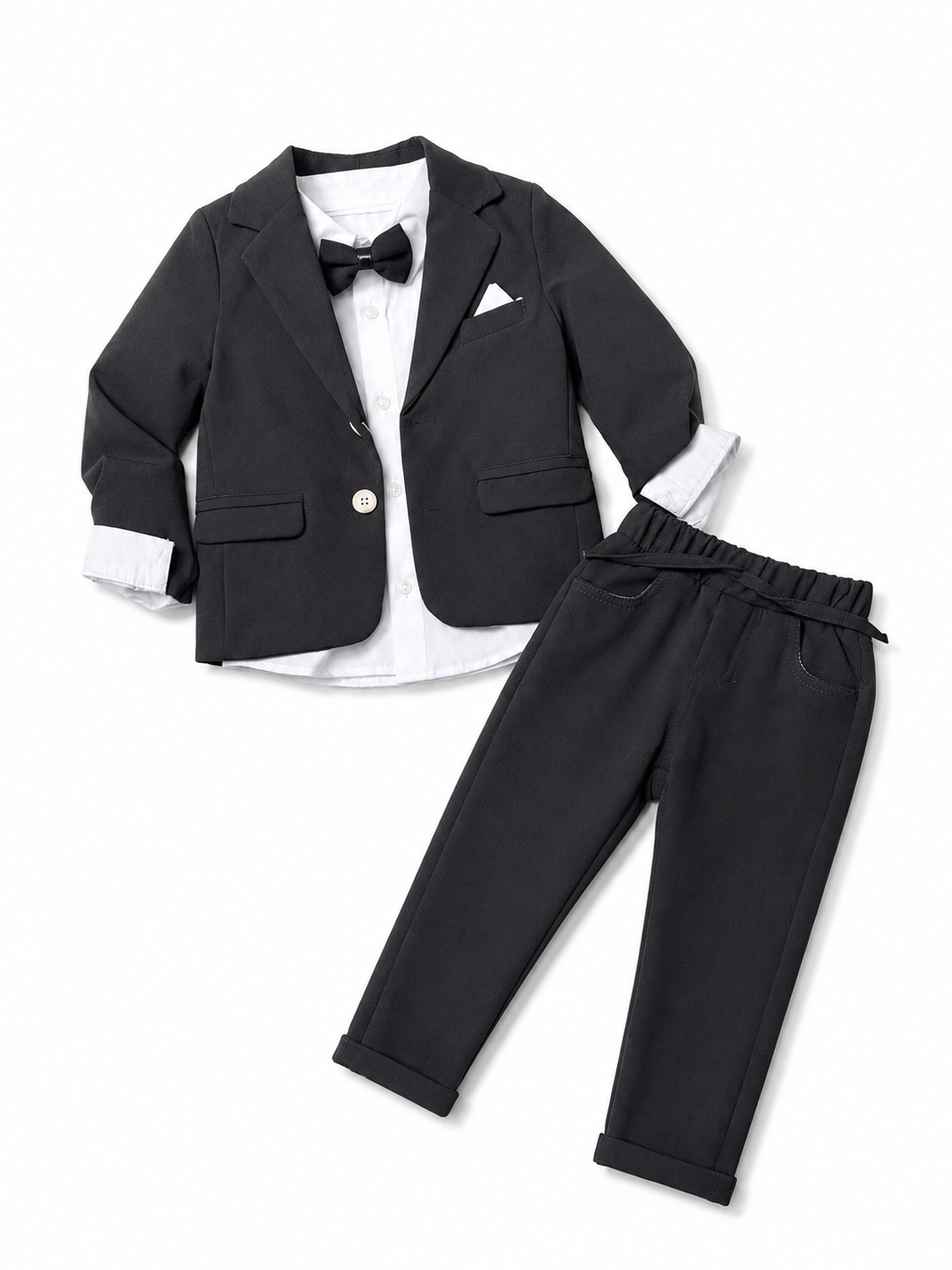 Compleu elegant baieti 3 piese – negru