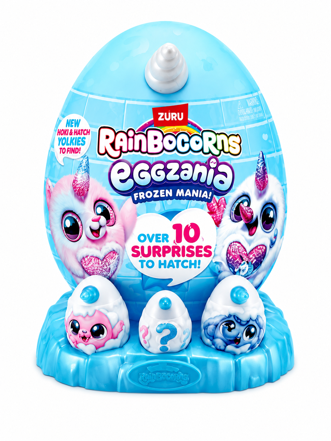 Rainbocorns Eggzania Frozen Mania – ZURU, peste 10 surprize