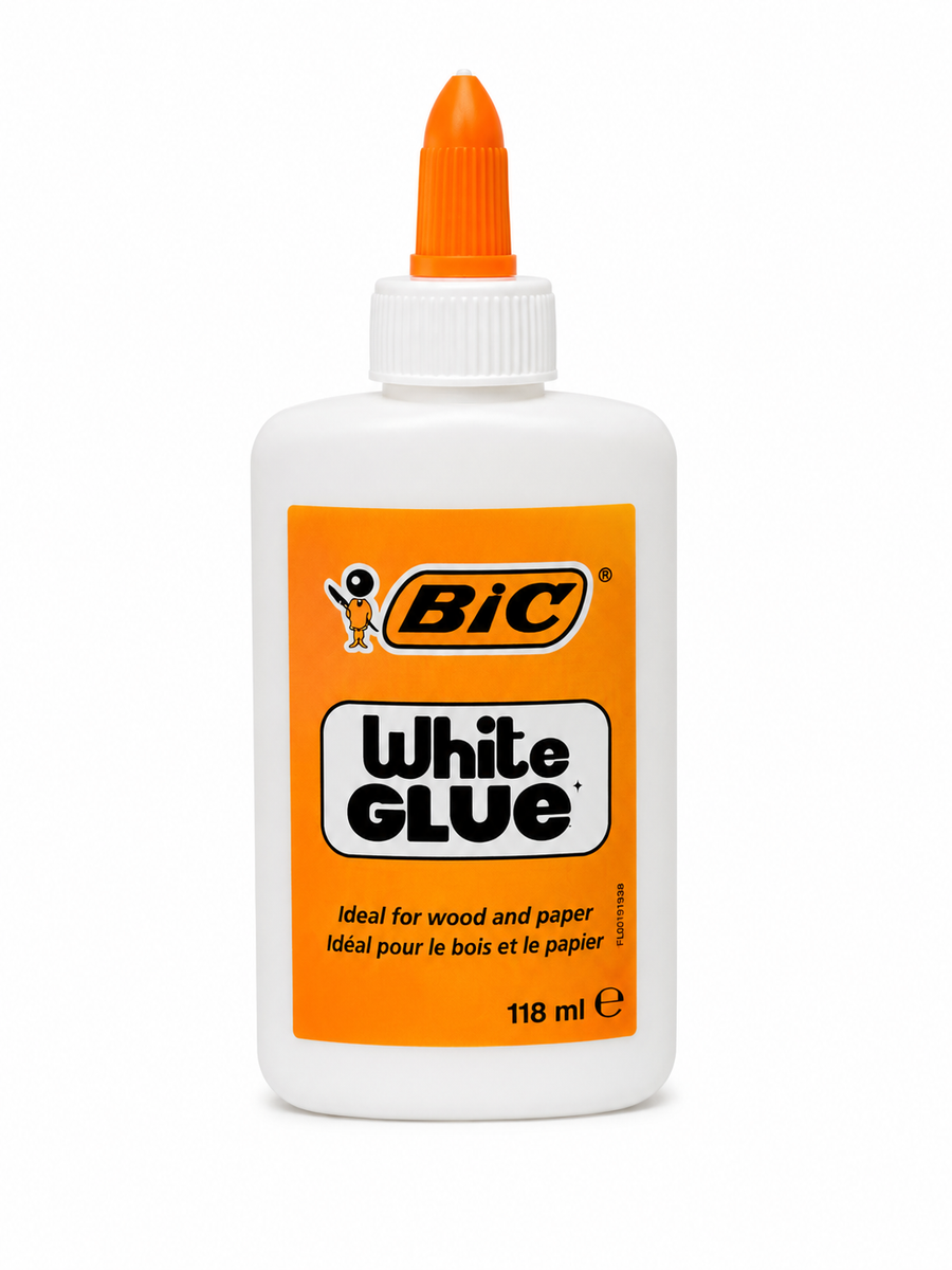 Lipici alb lichid BIC, 118 g