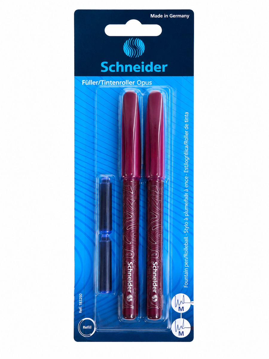 Set Schneider: 2 stilouri și 2 rezerve