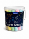 Cretă jumbo colorată, 12 bucăți