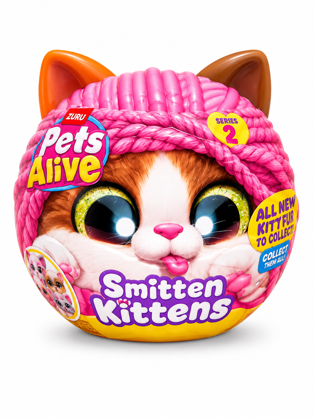Pets Alive Smitten Kittens Series 2 – ZURU, pisicuță surpriză