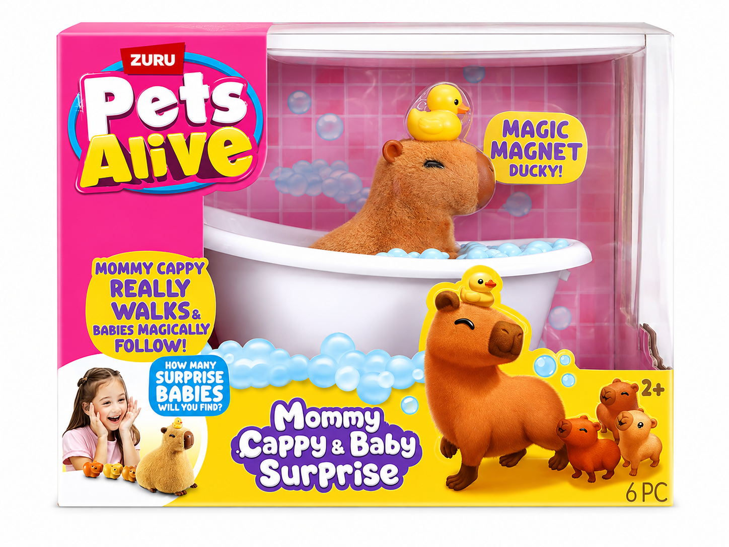 Pets Alive Mommy Cappy & Baby Surprise – ZURU