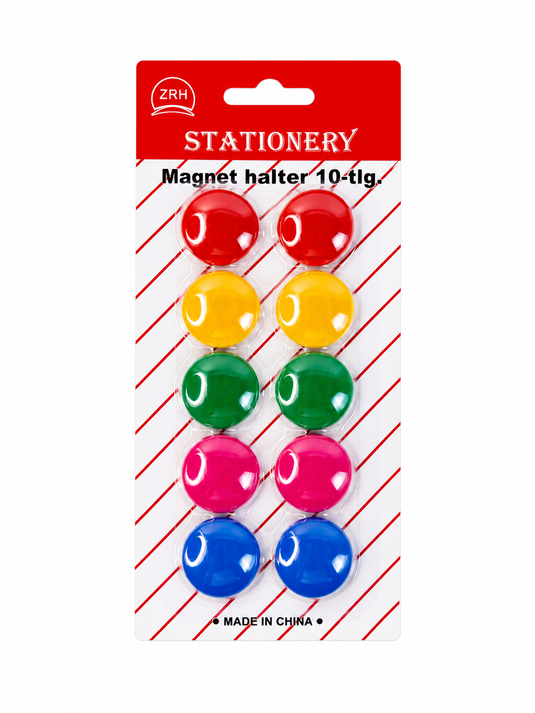 Magneți rotunzi colorați