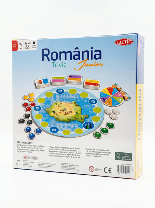 Joc de societate Trivia Junior România, Tactic