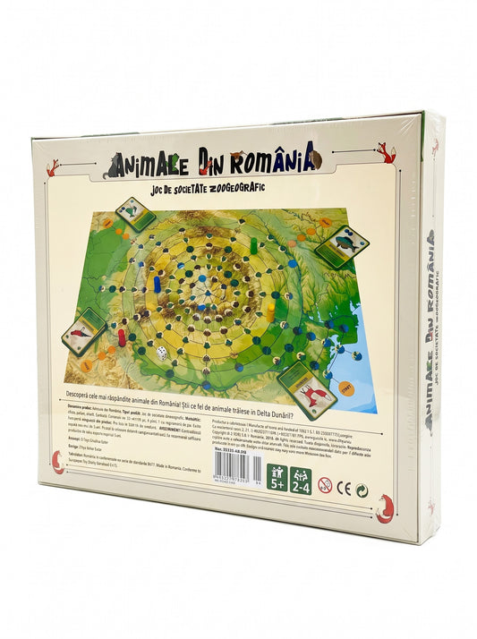 Joc educativ Animale din România