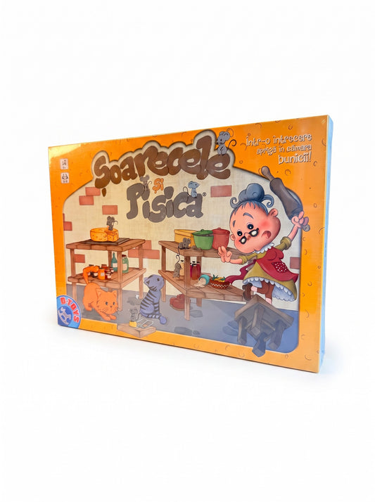 Joc de Societate Șoarecele și Pisica, D-Toys — tablă tridimensională