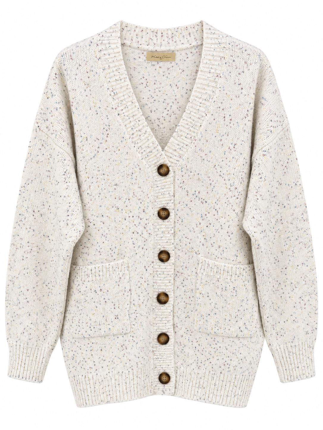Cardigan damă tricotat cu nasturi – modele diverse