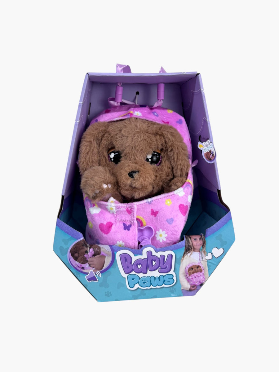 Baby Paws Catelus Interactiv cu Geanta IMC Toys - imagine principala
