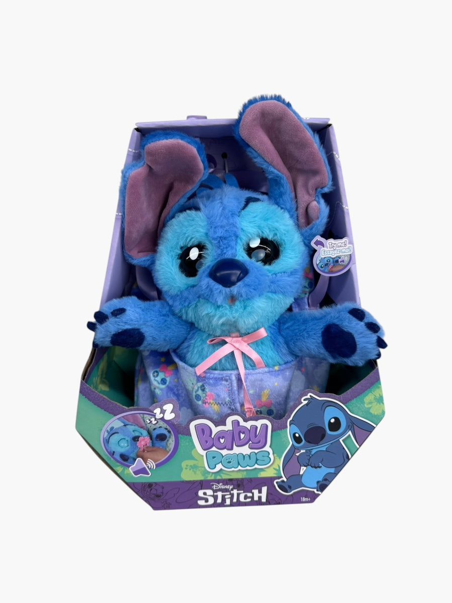 Baby Paws Disney Stitch Plus Interactiv 24 cm IMC Toys - imagine 2