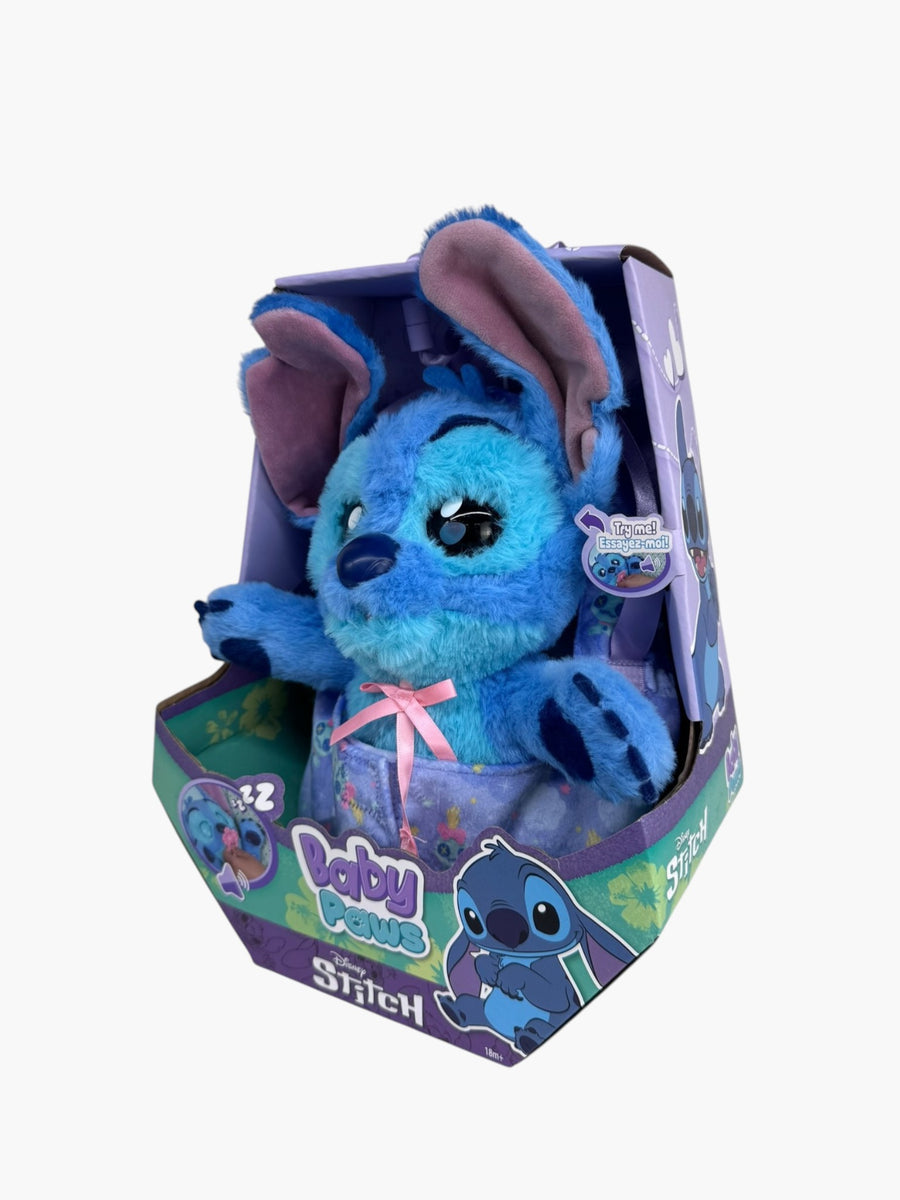 Baby Paws Disney Stitch Plus Interactiv 24 cm IMC Toys - imagine 3