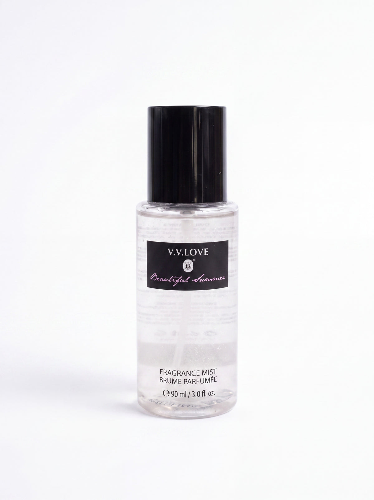 Beautiful Summer, spray parfumat de corp cu sclipici V.V.LOVE 90 ml