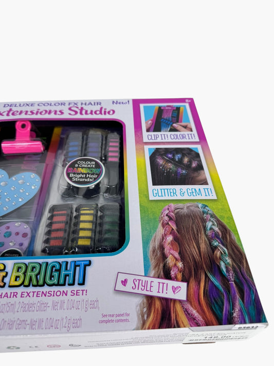 Big & Bright Hair Extensions Studio Set Extensii Par Colorate - imagine principala