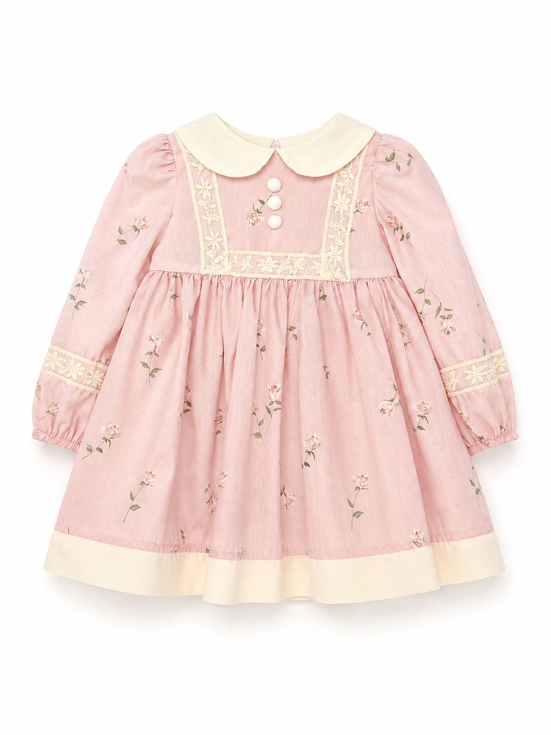 Rochie pentru fetite cu imprimeu floral