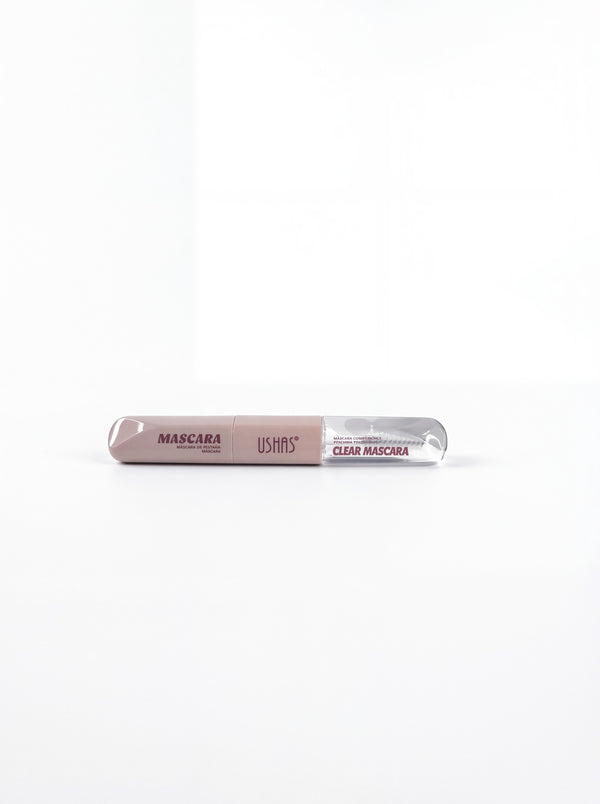 Clear Mascara, mascara 2 in 1 (negru + transparent) USHAS