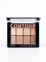 Contour & Highlight Palette, paleta contur si iluminator 8 nuante USHAS