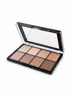 Contour & Highlight Palette, paleta contur si iluminator 8 nuante USHAS