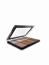 Contour & Highlight Palette, paleta contur si iluminator 8 nuante USHAS