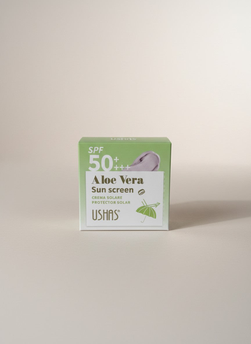 Crema Solara Aloe Vera SPF 50+ - Protectie Hidratanta
