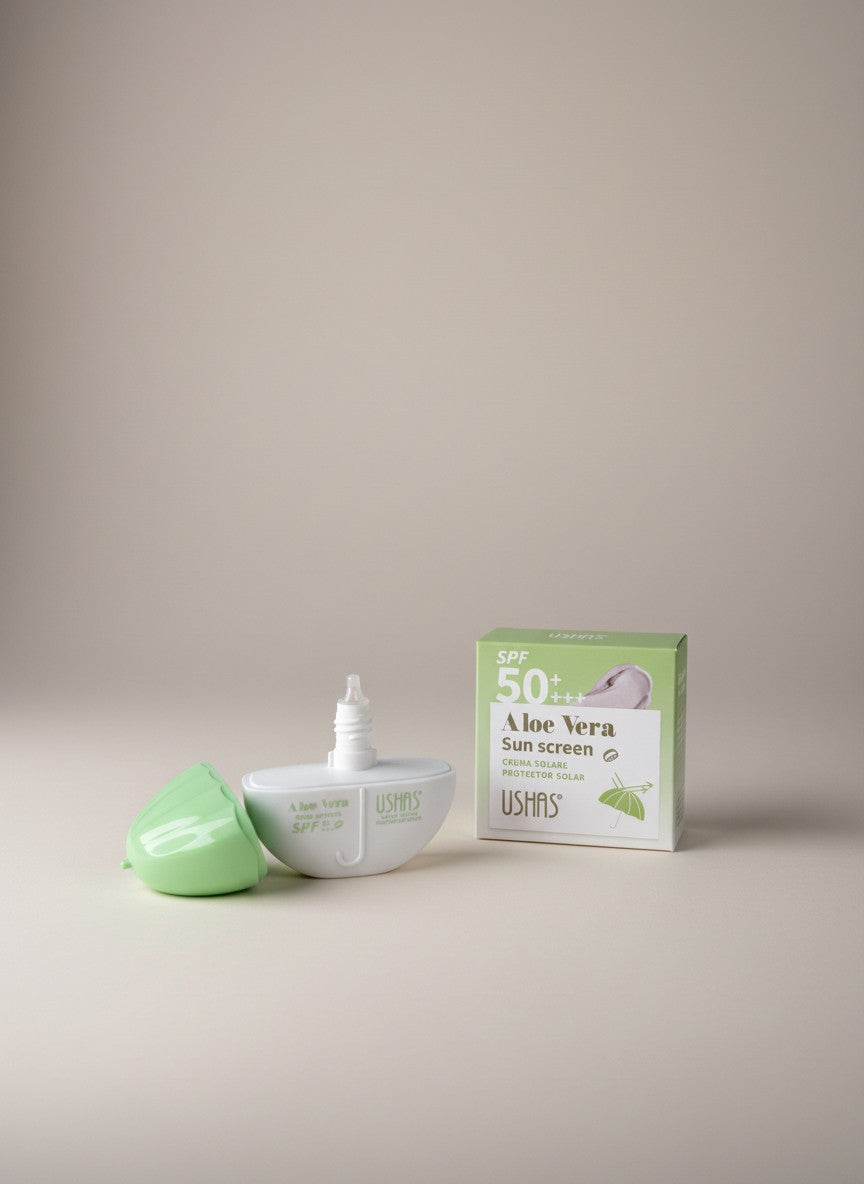 Crema Solara Aloe Vera SPF 50+ - Protectie Hidratanta