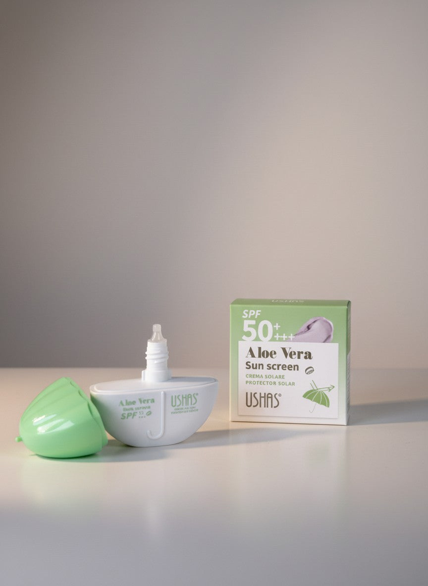 Crema Solara Aloe Vera SPF 50+ - Protectie Hidratanta