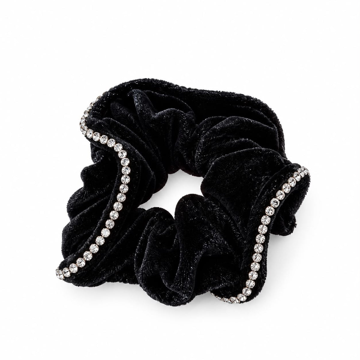 Elastic de Par din Catifea cu Stras