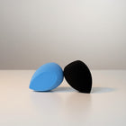 eRamis blue and black teardrop makeup sponges