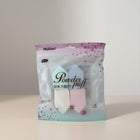 eRamis set of 4 pastel triangular makeup sponges for precise foundation and contour application.