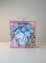 Set Beauty 12 Piese Bleu - Bentita, Bureti si Pufuri