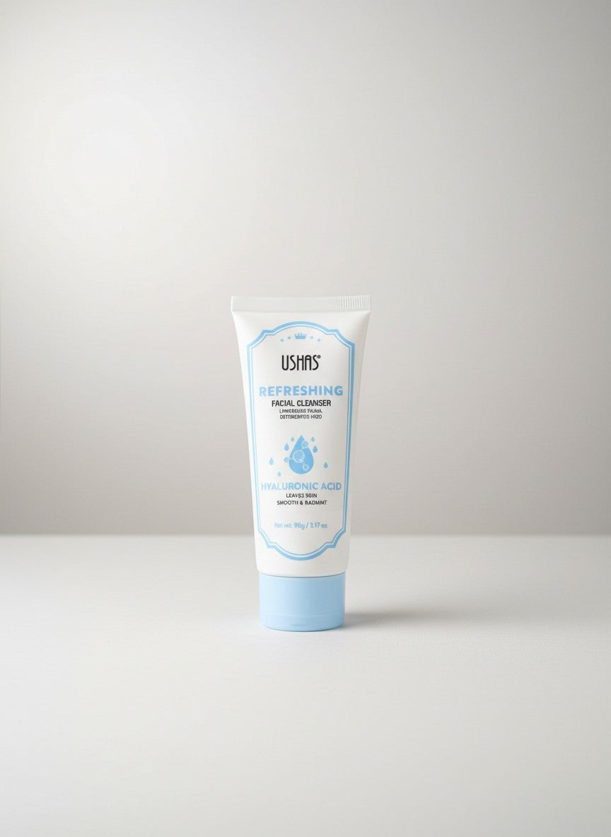 Gel de Curatare Faciala USHAS cu Acid Hialuronic , Hidratant 90g