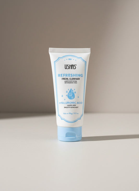 Gel de Curatare Faciala USHAS cu Acid Hialuronic , Hidratant 90g