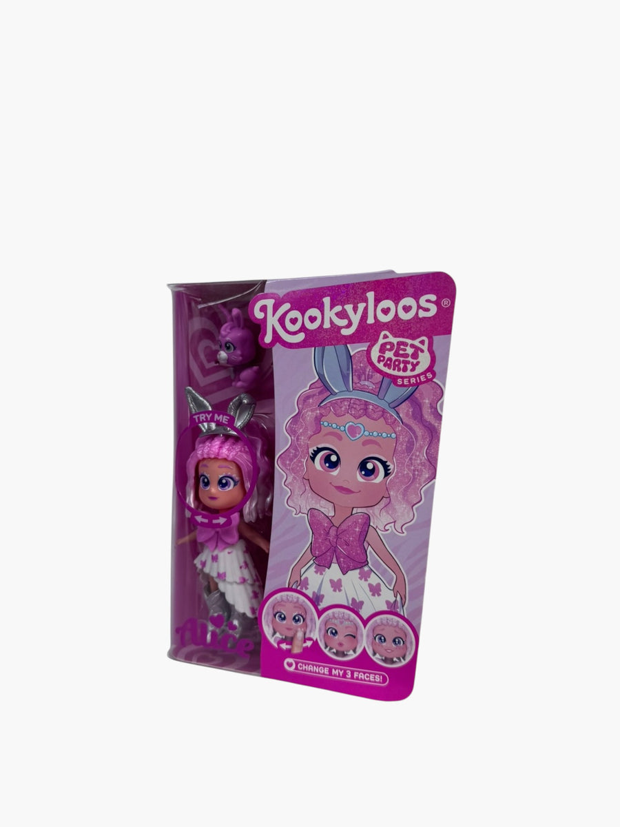 Kookyloos Pet Party Alice Papusa cu Iepuras Magic Box - imagine principala
