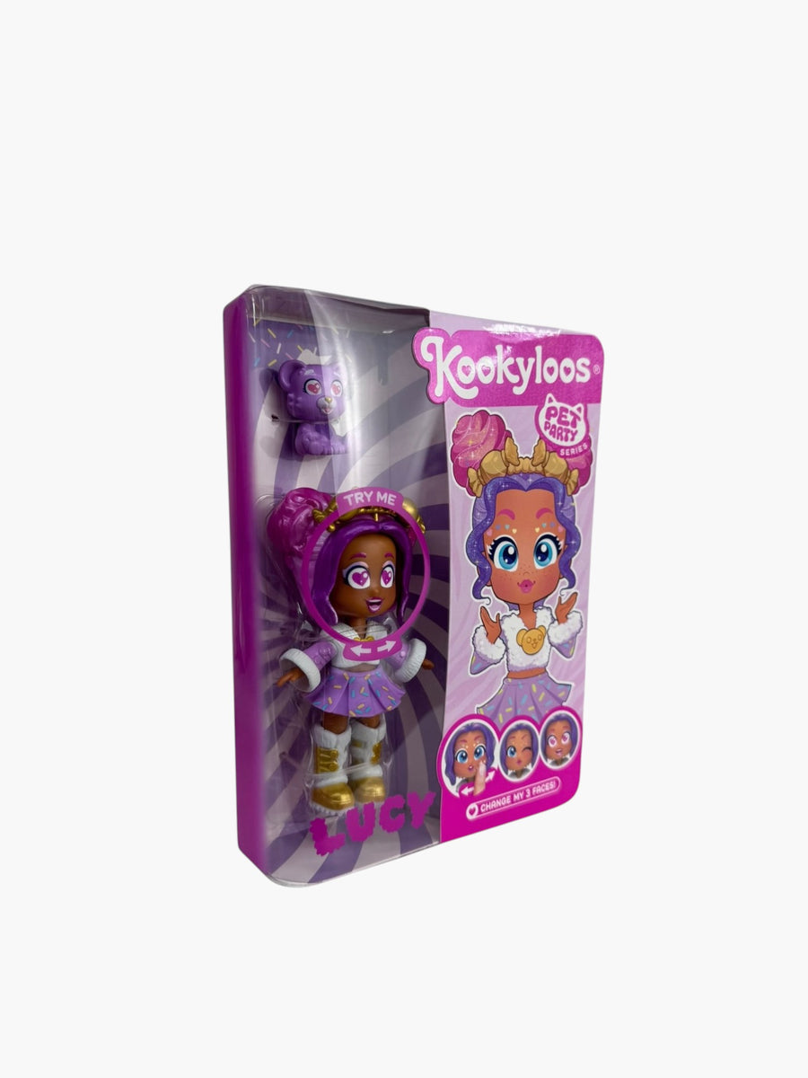 Kookyloos Pet Party Alice Papusa cu Iepuras Magic Box - imagine 2