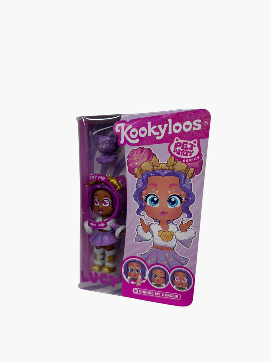 Kookyloos Pet Party Alice Papusa cu Iepuras Magic Box - imagine 3