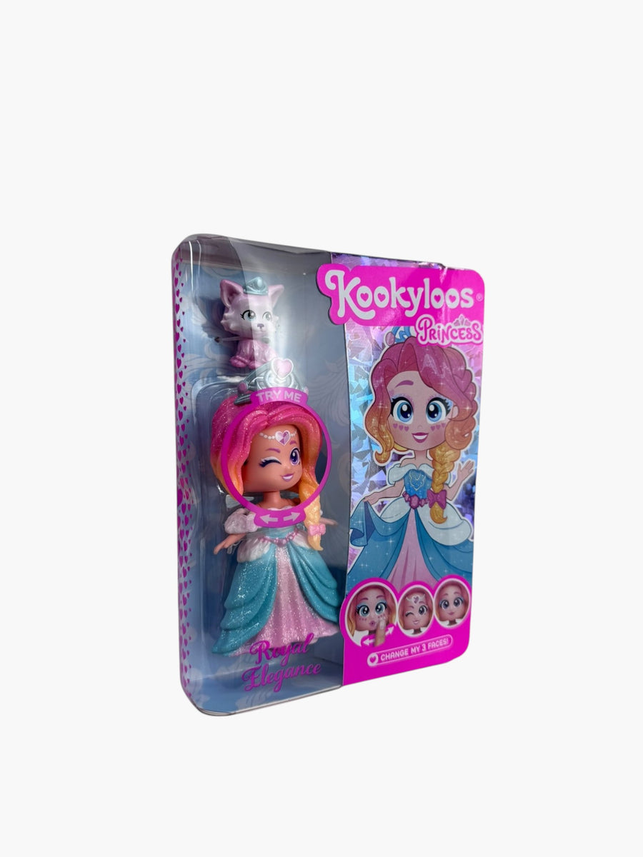 Kookyloos Princess Royal Elegance Papusa cu 3 Fete Magic Box - imagine principala