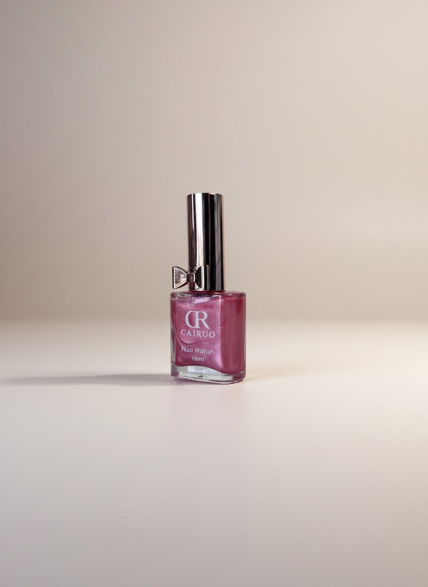 Lac de Unghii Roz Metalizat / Zmeura, 18ml
