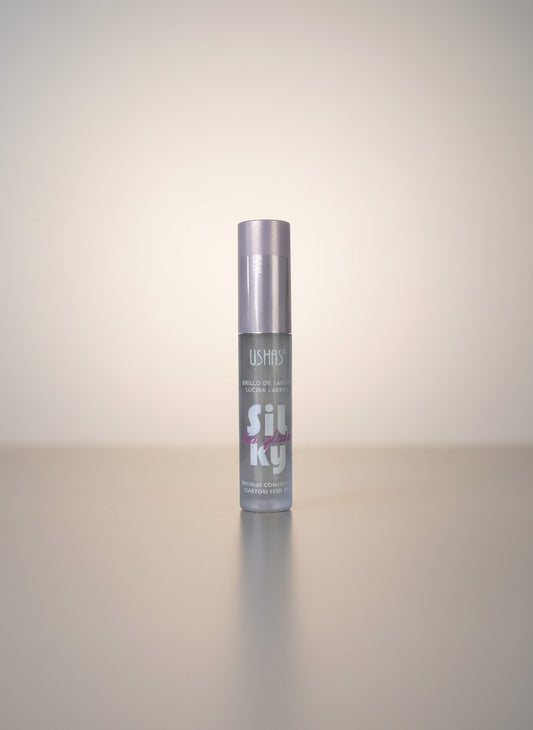 Luciu de Buze Transparent USHAS Silky Lip Gloss cu Ulei de Ricin, Stralucire Naturala