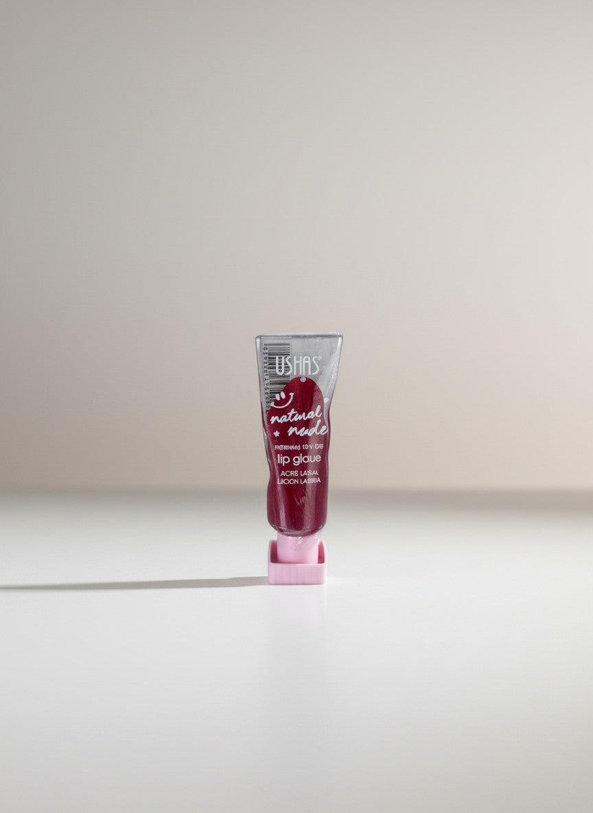 Luciu de Buze USHAS Natural Nude - Tratament Hidratant, Nuanta Fructe de Padure