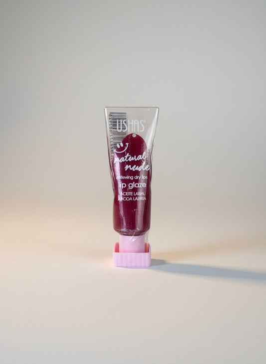 Luciu de Buze USHAS Natural Nude - Tratament Hidratant, Nuanta Fructe de Padure