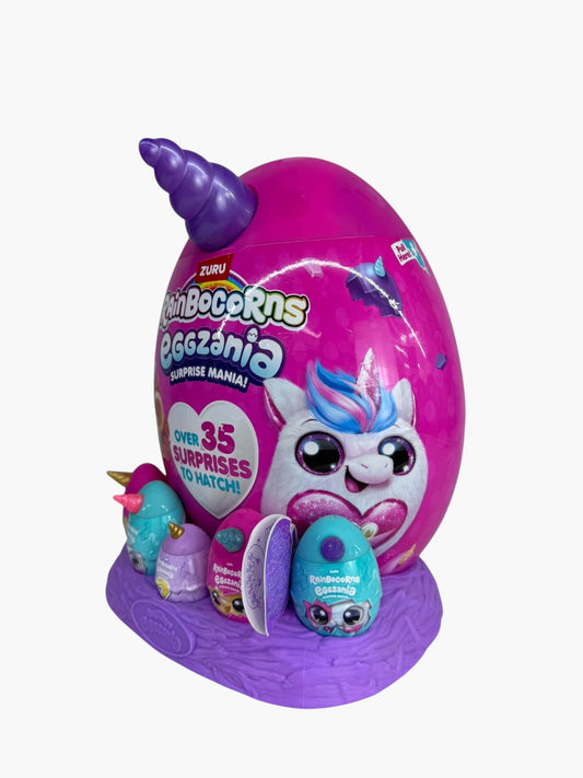 Rainbocorns Eggzania Surprise Mania Ou cu 35+ Surprize - imagine principala