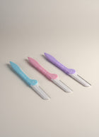 Set 3 Aparate Ras Sprancene - Pensete Precizie Pastel