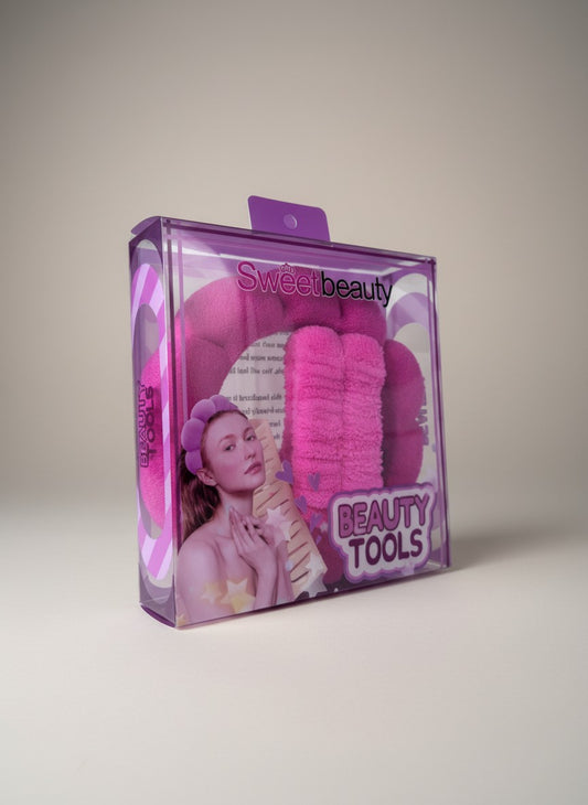 Set Spa Roz - Bentita Bubble, Mansete si Clama Par