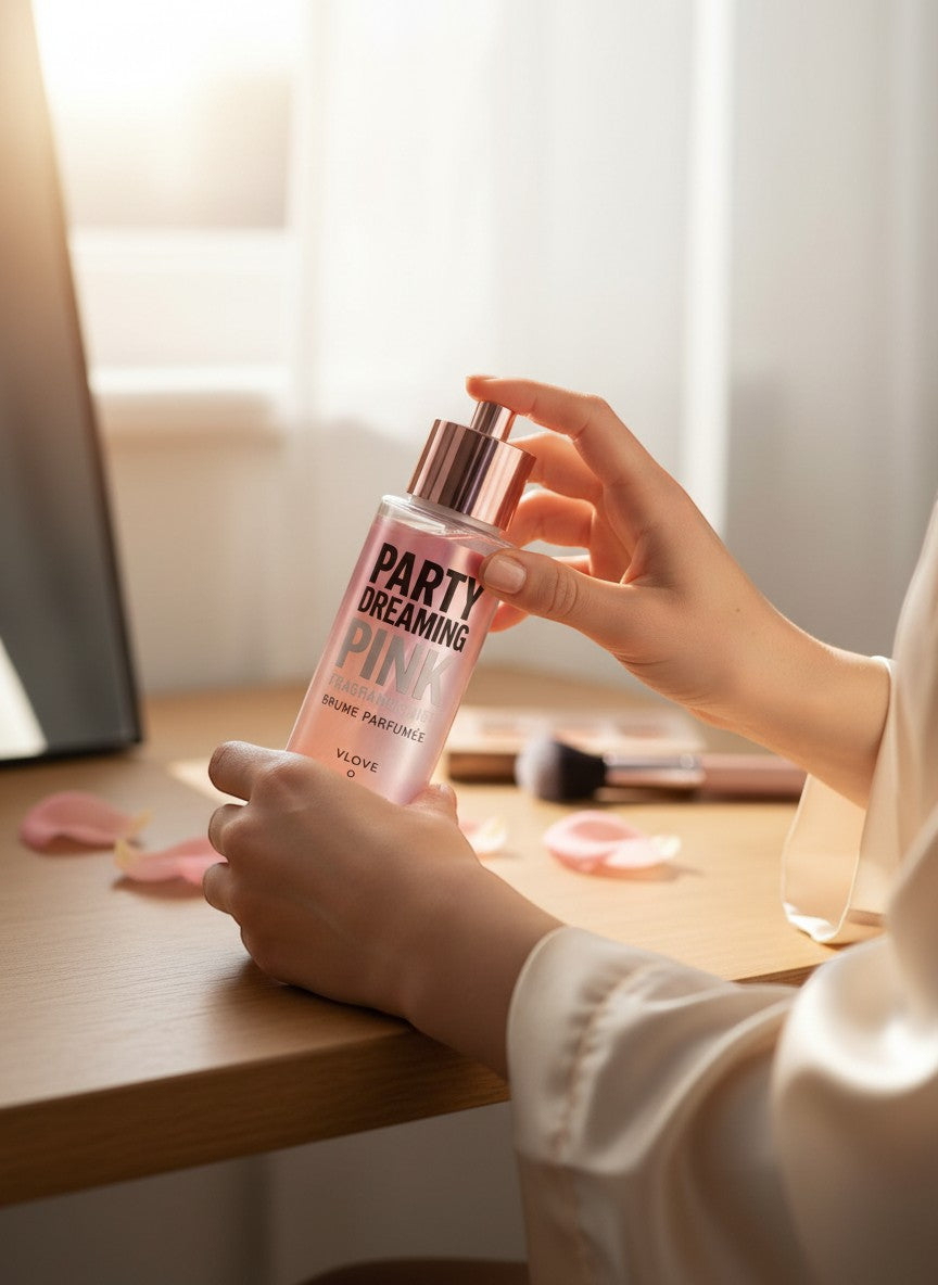 Spray de Corp Parfumat V.V. Love Party Dreaming Pink, 250 ml