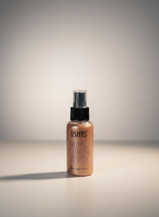 Spray Fixator de Machiaj Iluminator - Efect Glow Auriu, 76ml
